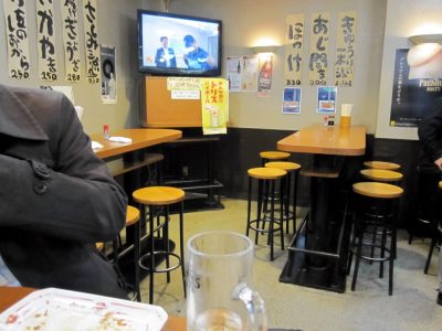 ラーメン居酒屋大都会の店内風景